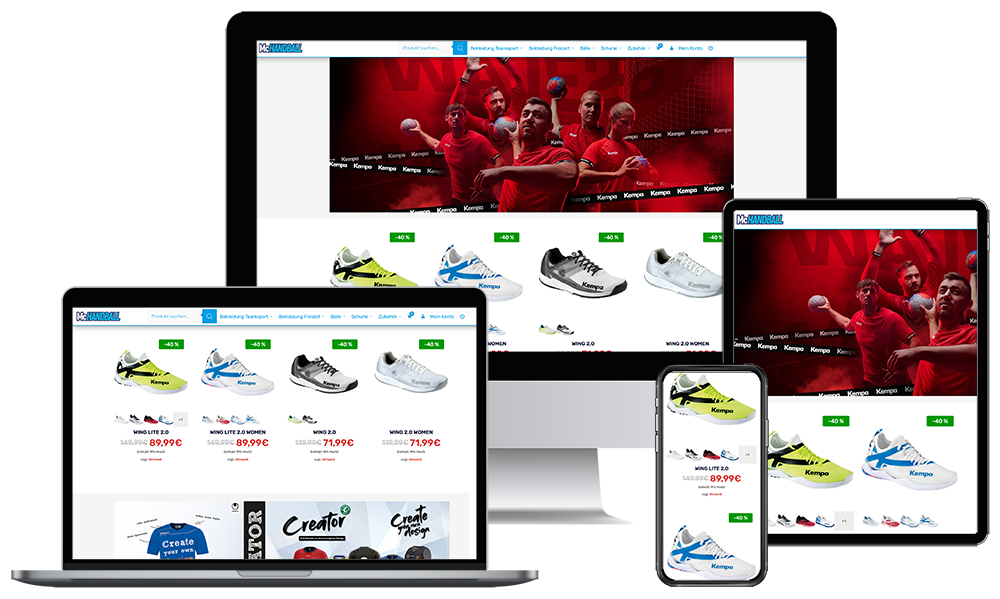 WooCommerce Online-Shop mit Produktkatalog und Anfragefunktion