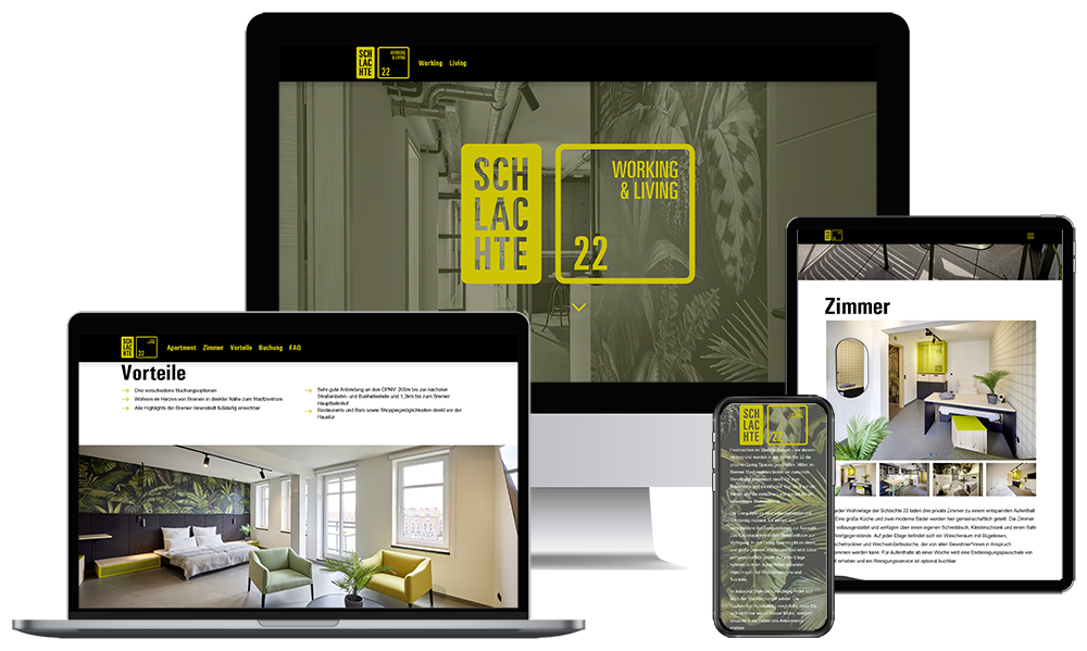 WordPress Firmenwebsite für Wohnungsbaugesellschaft in Bremen